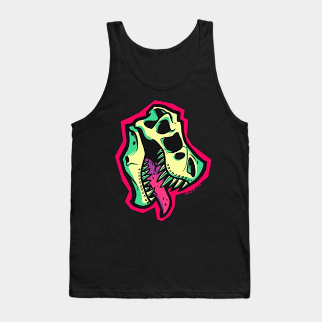 Trex Tongue Tank Top by kayliesaurusrex